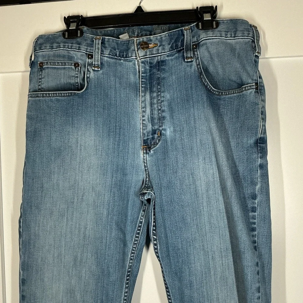 Carhartt Rugged Flex Relaxed-Fit Straight-Leg Jeans for Men - Light Wash 36 X 32